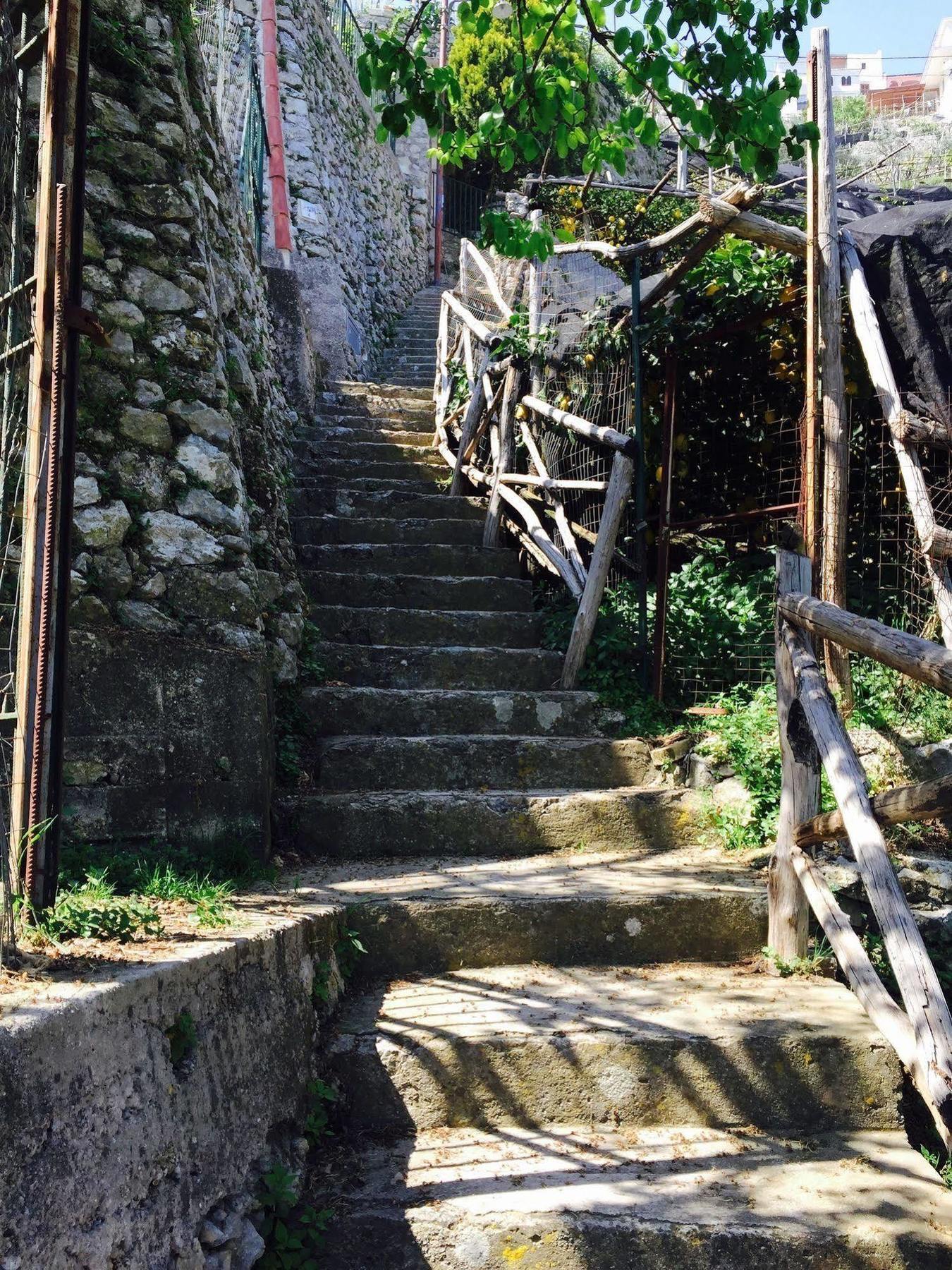 Ferienwohnung Casa Rossa Ravello Exterior foto